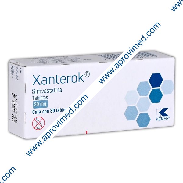 XANTEROK c/30 TABS. 20 MG.