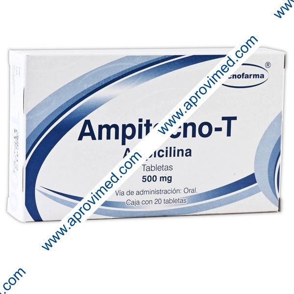 AMPITECNO-T c/20 TABS. 500 MG.