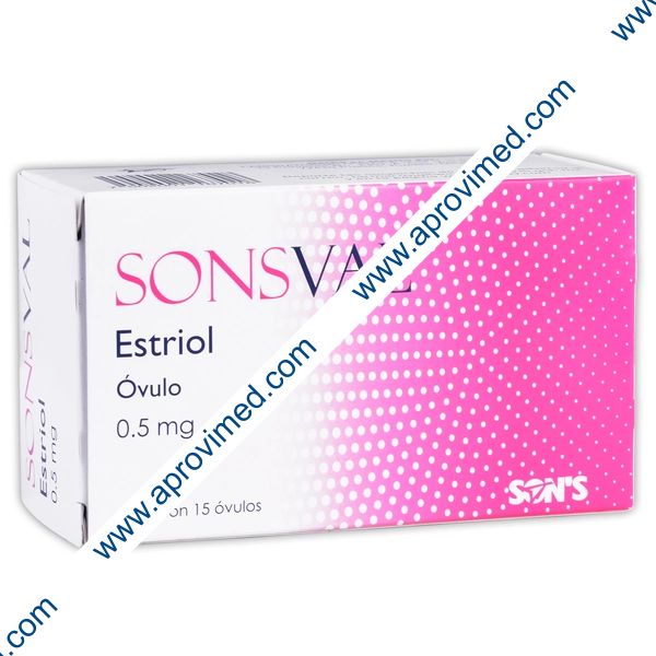 SONSVAL c/15 ÓVULOS 0.5 MG.