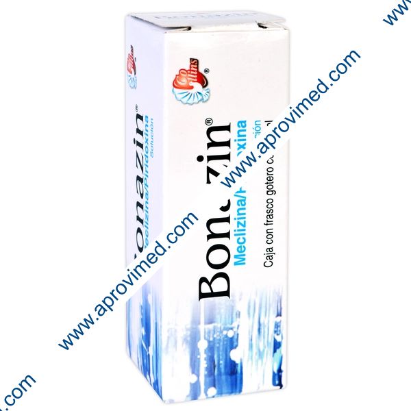 BONAZIN SOL. Fco. Gotero 10 ML. 8.33-16.66 MG/1 ML.