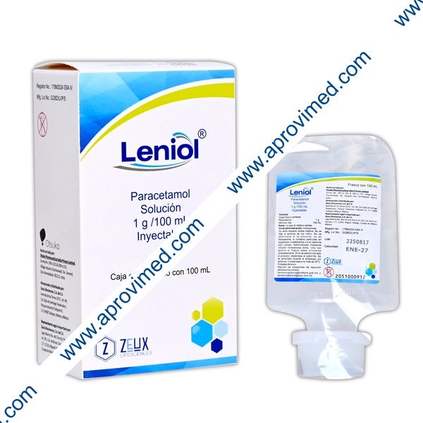 LENIOL Sol. Iny. c/1 FCO. 100 ML. 1 G/100 ML.