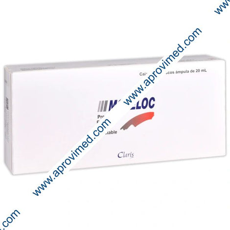 MOVELOC Emulsión Iny. 1% c/5 FCO. AMP. 200 MG/20 ML.