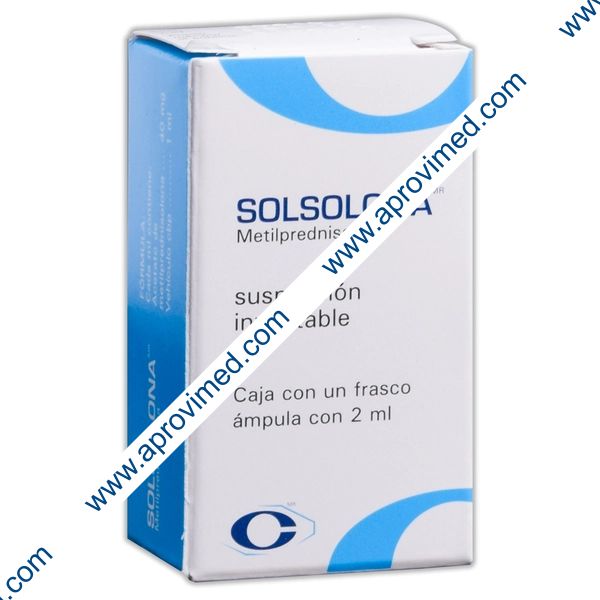 SOLSOLONA Susp. Iny. c/1 FCO. AMP. 2 ML. 40 MG/1 ML.