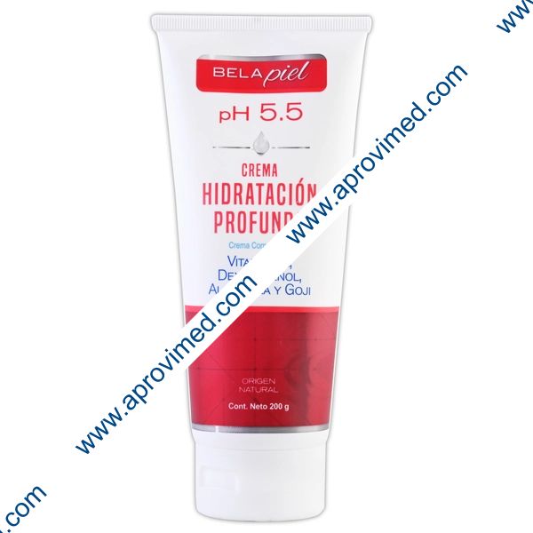 BELAPIEL pH 5.5 HIDRATACIÓN PROFUNDA Crema Corporal TUBO c/200 G.