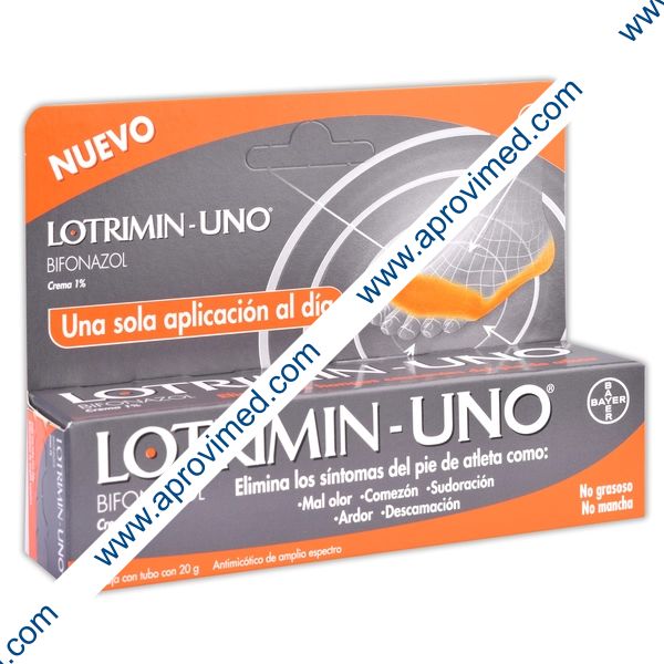 LOTRIMIN-UNO CREMA 1% Tubo c/20 G.