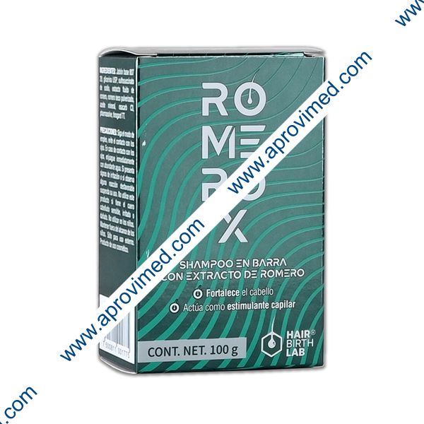 ROMEROX Shampoo c/EXTRACTO DE ROMERO Barra c/100 G.