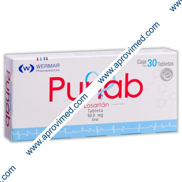 PUNAB c/30 TABS 50 MG.