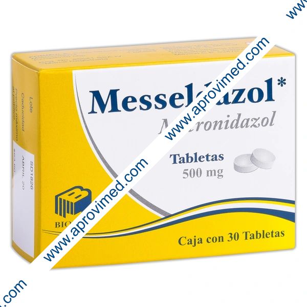 MESSELDAZOL c/30 TABS. 500 MG.
