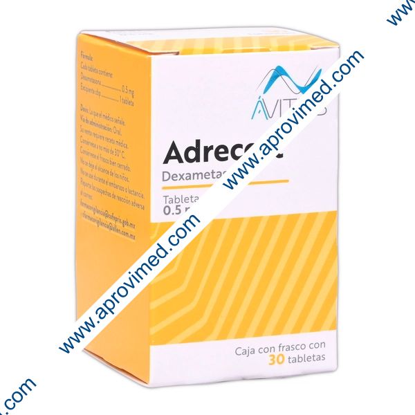 ADRECORT c/30 TABS. 0.5 MG.