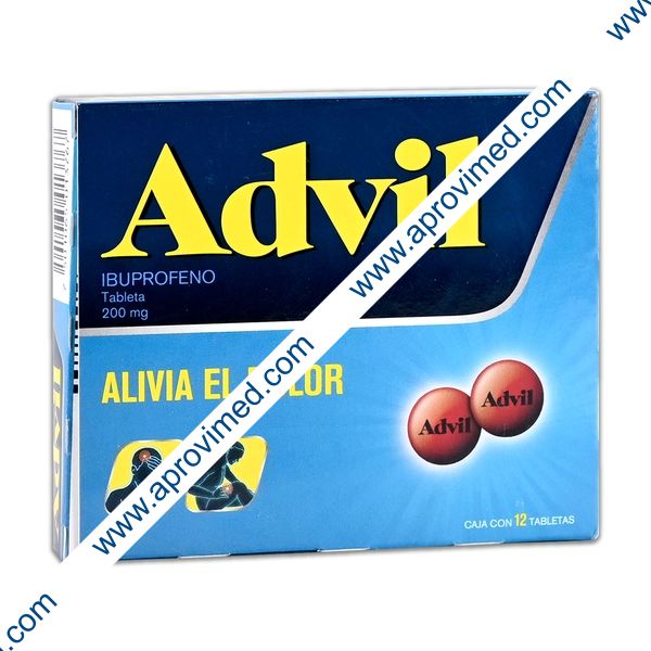 ADVIL c/12 TABS. 200 MG.
