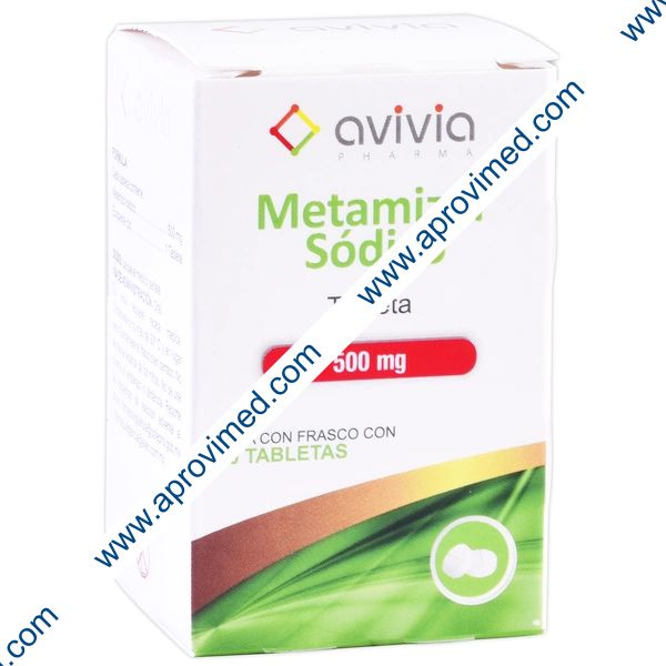METAMIZOL SÓDICO (Avivia) c/10 TABS. 500 MG.