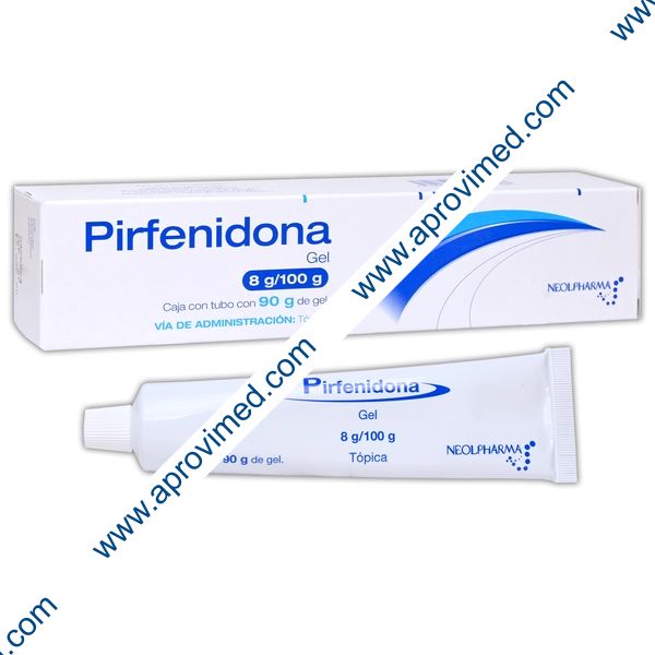 PIRFENIDONA (Neolpharma) GEL Tubo c/90 G. 8 G/100 G.
