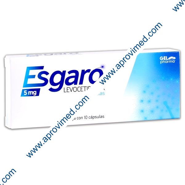ESGARO c/10 CAPS. 5 MG.
