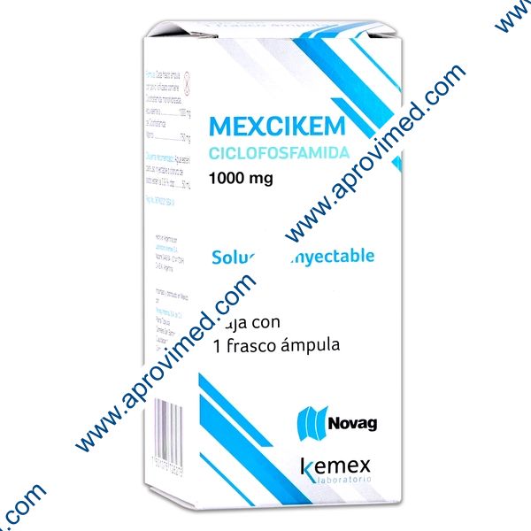 MEXCIKEM Sol. Iny. c/1 FCO. AMP. 1000 MG.