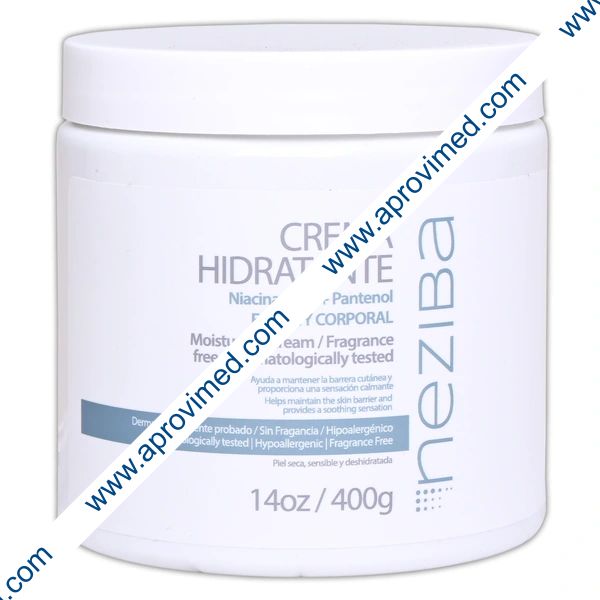 NEZIBA CREMA HIDRATANTE c/NIACINAMIDA+PANTENOL Tarro 400 G.