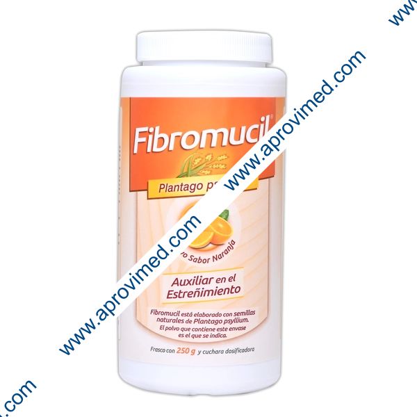 FIBROMUCIL POLVO Sab. Naranja Fco. 250 G. 31.49 G/100 G.