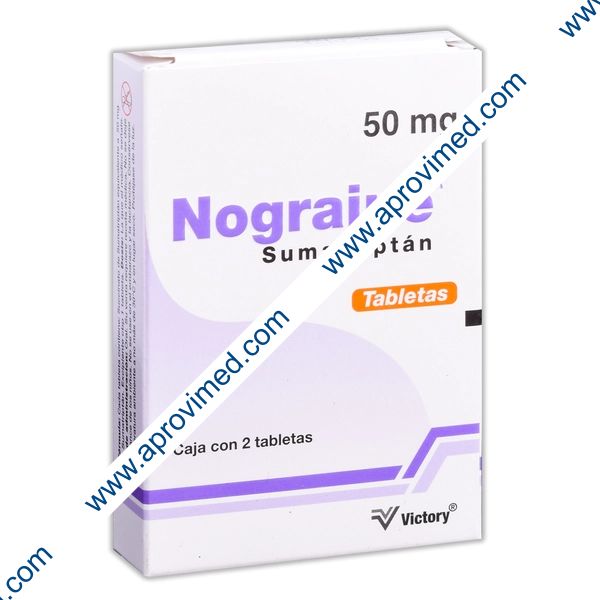 NOGRAINE c/2 TABS.  50 MG.