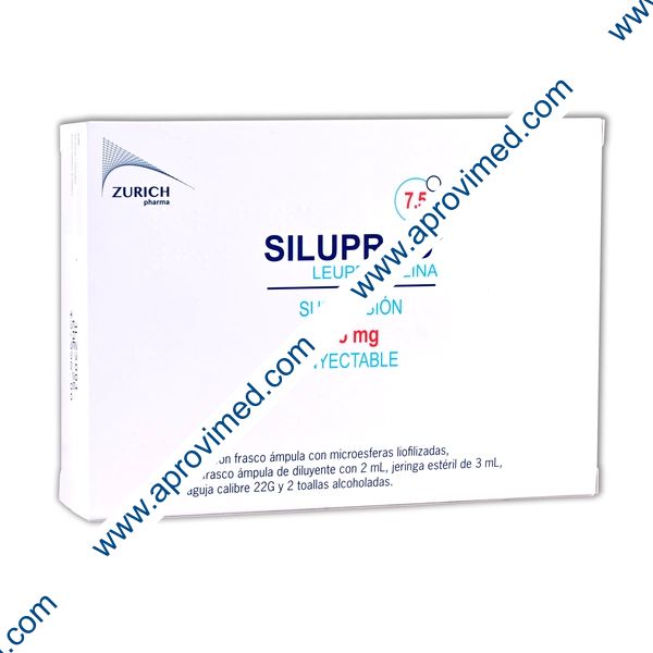 SILUPROD Susp. Iny. c/1 FCO. AMP. 7.5 MG/2 ML. y Equipo. p/Admon.