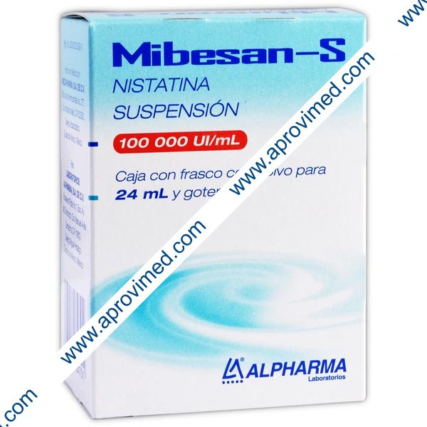 MIBESAN-S SUSP. Fco./Gotero 24 ML. 100,000 UI/1 ML.