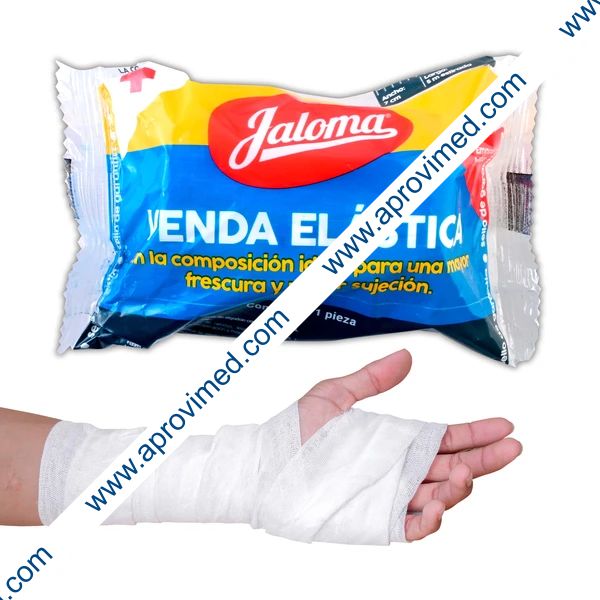 VENDA ELÁSTICA (Jaloma) A:  7cm. L: 5mt. c/1 Pza.