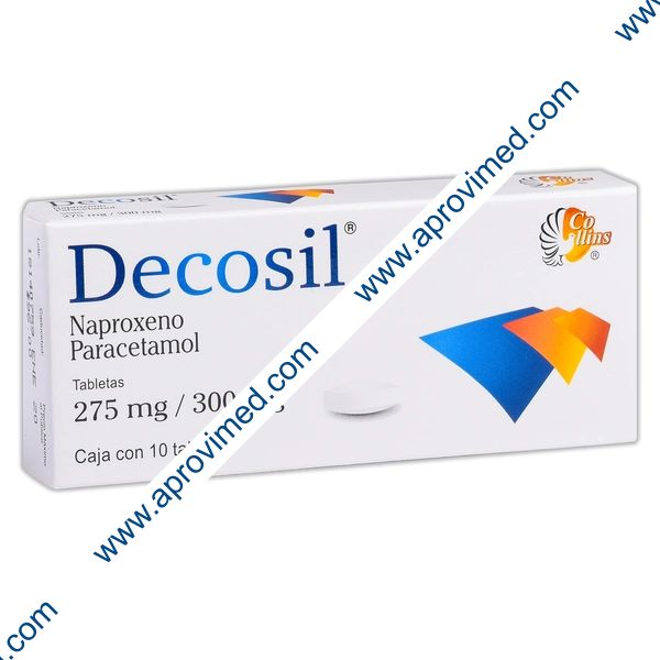 DECOSIL Cja. c/10 TABS. 275/300 MG.