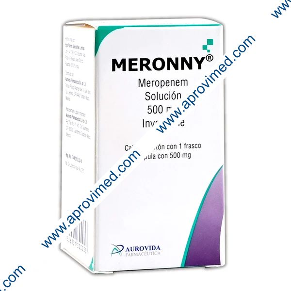 MERONNY Sol. Iny. c/1 FCO. AMP. 500 MG.