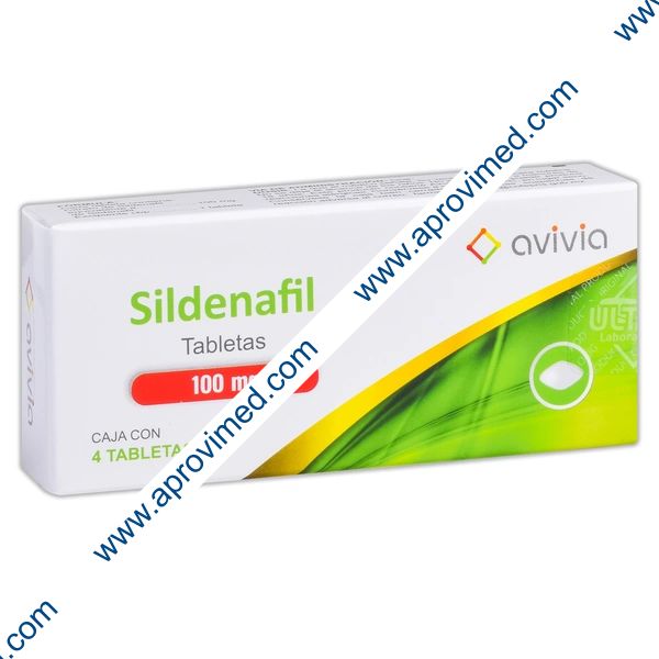 SILDENAFIL (Avivia) c/4 TABS. 100 MG.