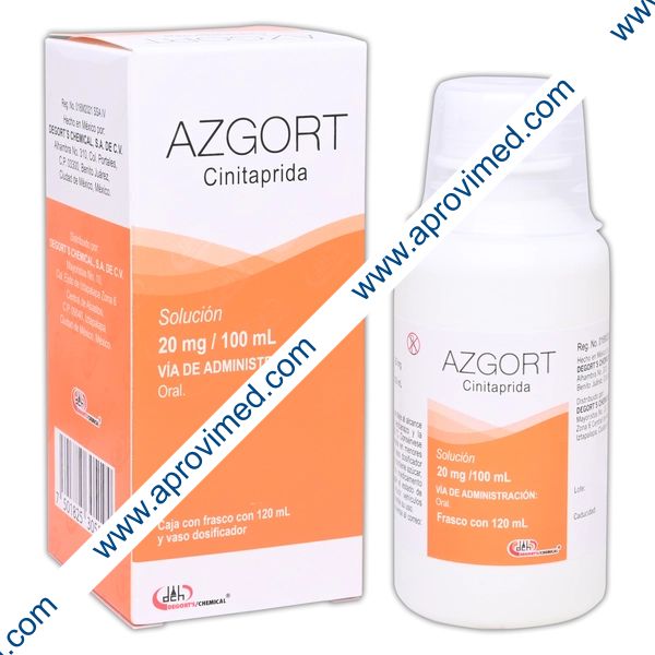 AZGORT SOLUCIÓN Fco. 120 ML. 20 MG/100 ML.
