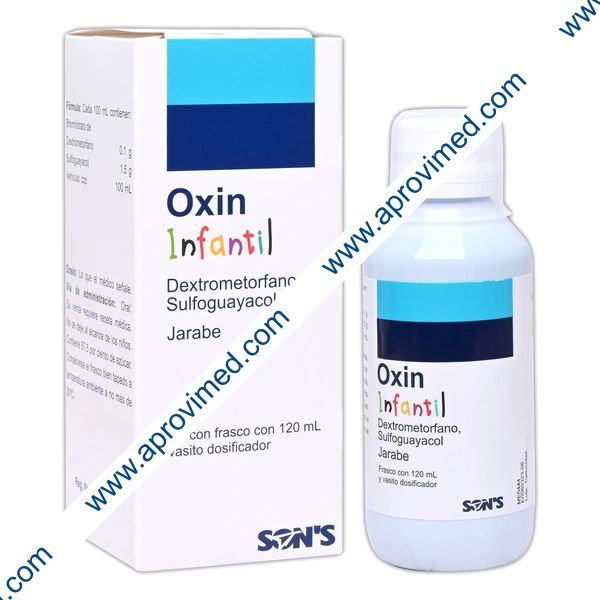 OXIN JARABE Infantil Fco. 120 ML. 0.1-1.5 G/100 ML.