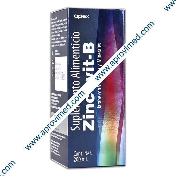 ZINCOVIT-B JARABE Fco. 200 ML.