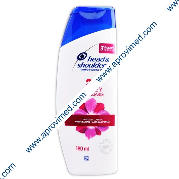 HEAD&SHOULDERS 2en1 Suave y Manejable SHAMPOO Fco. 180 ML.