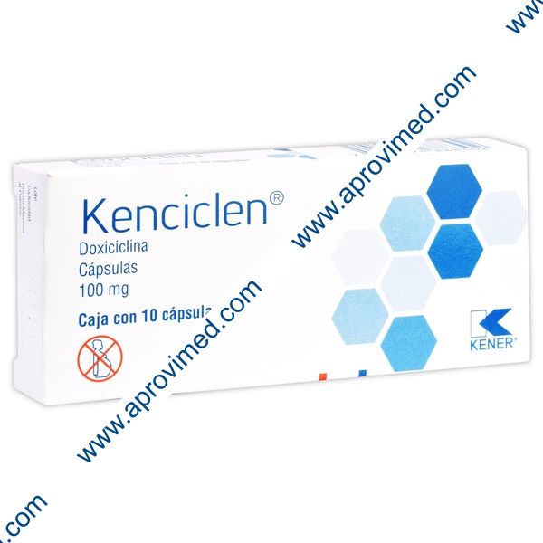 KENCICLEN c/10 CAPS 100 MG.
