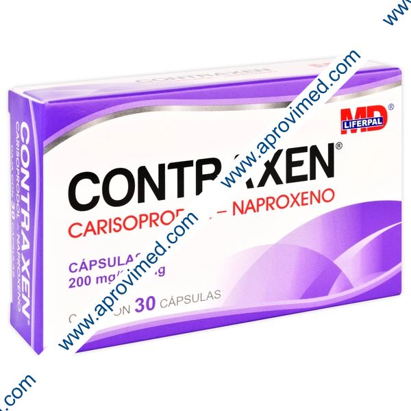 CONTRAXEN c/30 CAPS. 200/250 MG.