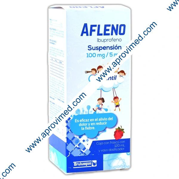 AFLENO SUSP. Infantil Fco. 120 ML. 100 MG/5 ML.
