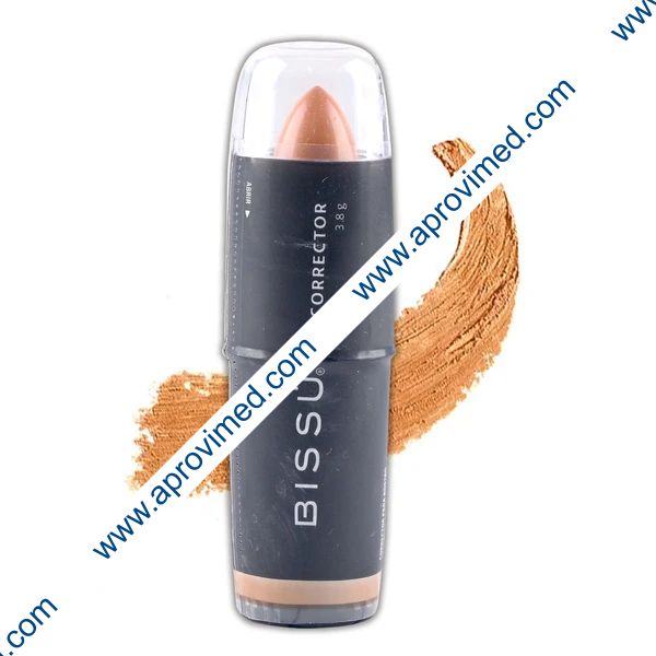 BISSÚ CORRECTOR PARA ROSTRO Tono 13-Salmon c/1 Pza. 4.7 G.