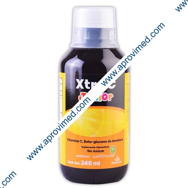 XTRA C Junior JARABE Sin Azúcar Fco. c/240 ML.