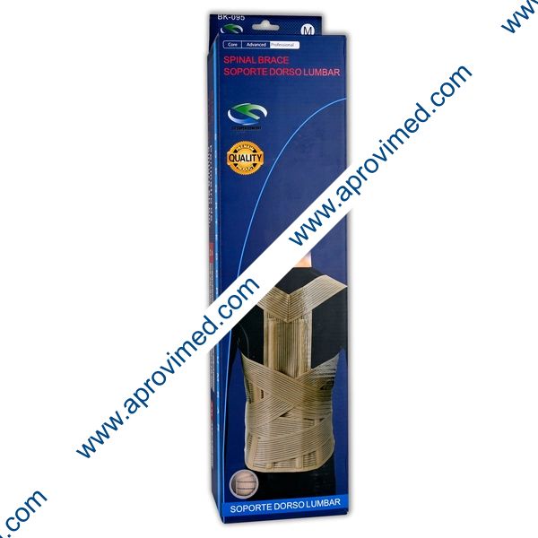 SOPORTE DORSO LUMBAR PREMIUM (Super Confort) T: MED. c/1 Pza.