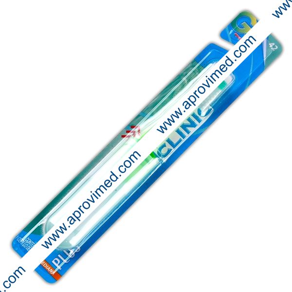 CEPILLO DENTAL (Clinic) GO PLUS Para Viaje Blister c/1 Pza.