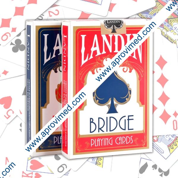 NAIPE AMERICANO BRIDGE/CANASTA (Landin) "Estándar" Mazo c/56 Cartas.