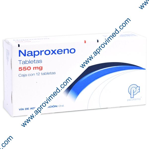 NAPROXENO (Psicofarma) c/12 TABS. 550 MG.