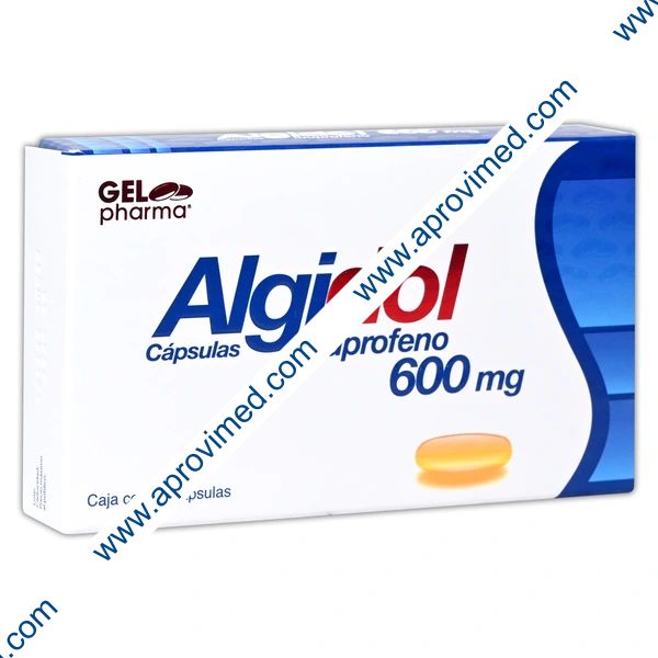 ALGIDOL c/24 CAPS. 600 MG.