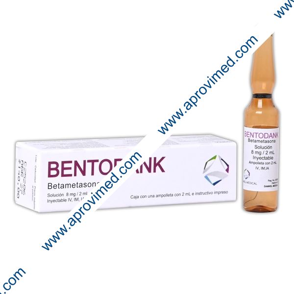 BENTODANK Sol. Iny. c/1 AMPTA. 8 MG/2 ML.