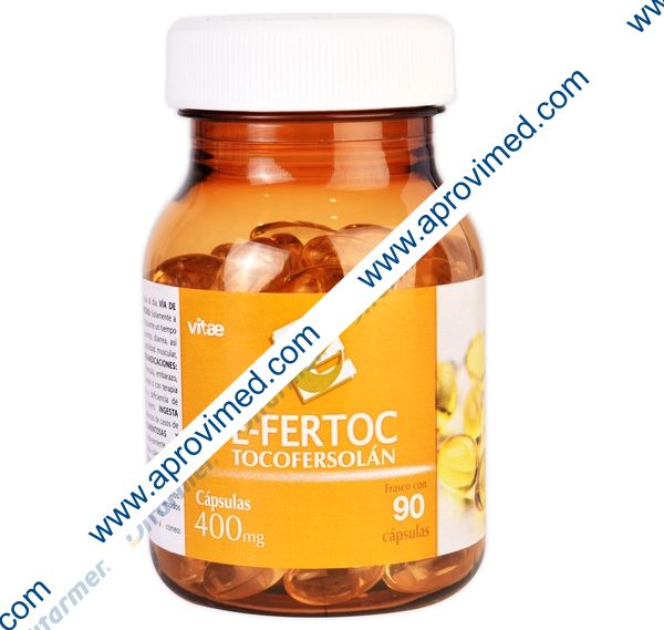 E-FERTOC Fco. c/90 CAPS. 400 MG.