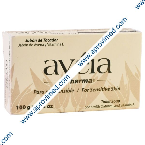 AVÉIA AVENA y VITAMINA E Jabón de Tocador Barra c/100 G.