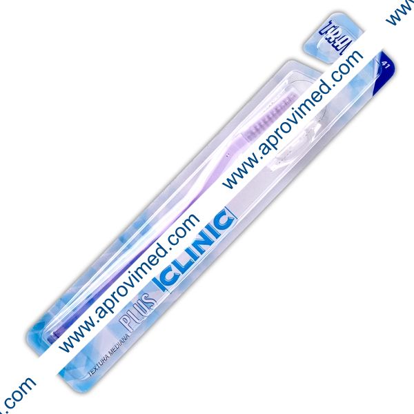 CEPILLO DENTAL (Clinic) TRAVEL 41 PLUS Text. Med. Blister c/1 Pza.