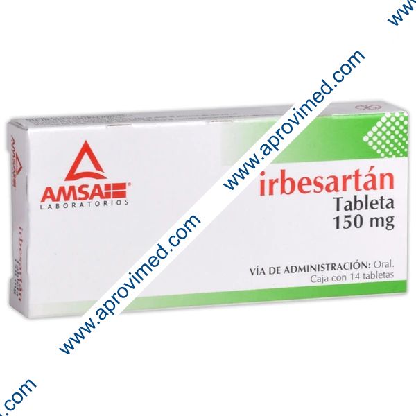 IRBESARTÁN (Amsa) c/14 TABS. 150 MG.