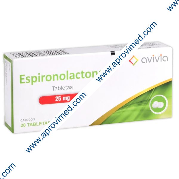 ESPIRONOLACTONA (Avivia) c/20 TABS. 25 MG.