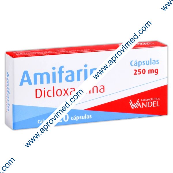AMIFARIN c/20 CAPS. 250 MG.