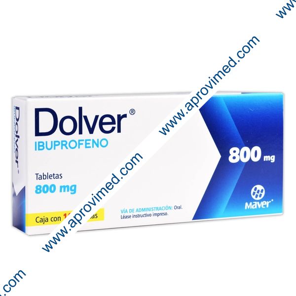 DOLVER c/10 TABS. 800 MG.