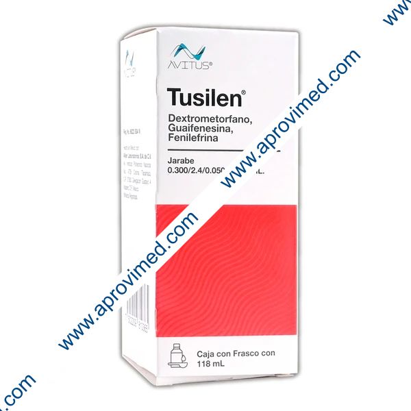 TUSILEN JARABE Adulto Fco. 118 ML. 0.300-2.4-0.050 G/100 ML.